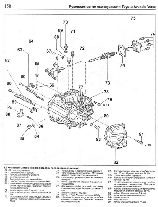 Руководство по эксплуатации тойота авенсис 2006